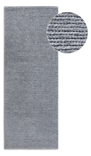 Сива ръчно изработена вълнена пътека 80x200 cm Francois – Villeroy&Boch