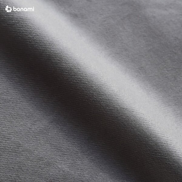 Сиво тапицирано двойно легло с включена подматрачна рамка 160x200 cm Noira Slim – Bonami Selection