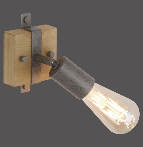 Leuchten Direkt 13471-79 - Стенен спот SLAT 1xE27/40W/230V