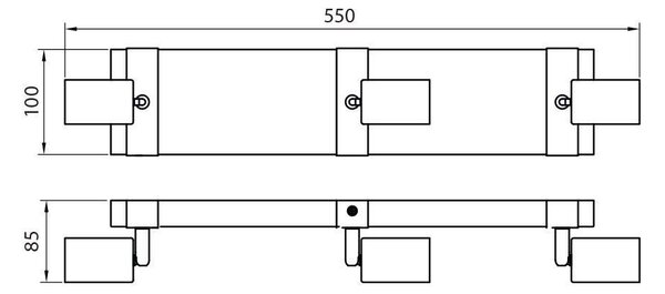 СПОТ 3Х75W Е27