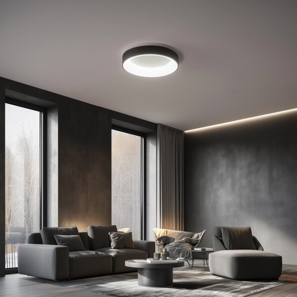 Brilagi - LED димируема таванна лампа FALCON LED/80W/230V 3000-6500K + с дистанционно управление