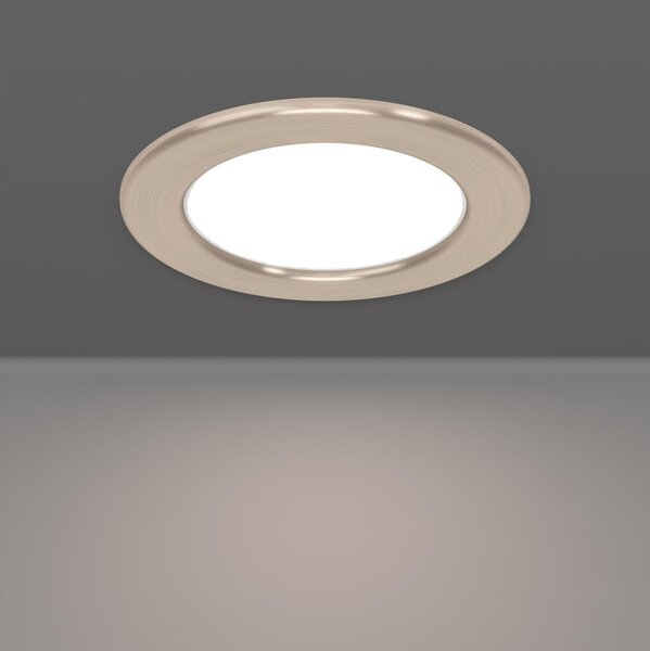 Eglo 901405 - Вградено LED осветително тяло FUEVA LED/6,3W/230V Ø11,9 см хром
