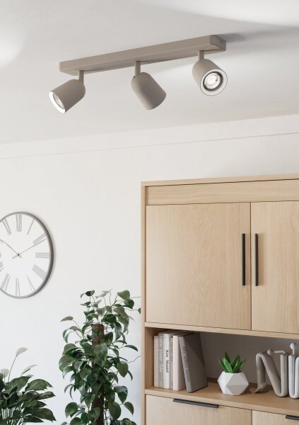 Eglo 902345 - Точково осветително тяло CAMALDOLI 3xGU10/10W/230V бежово
