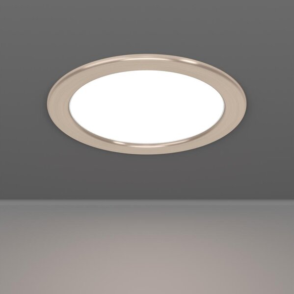 Eglo 901406 - LED вградено осветително тяло FUEVA LED/10,5W/230V Ø 16,8 см хром