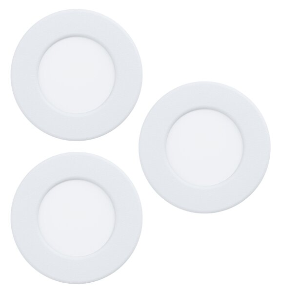 Eglo 901429 SADA 3xLED RGBW St.ko.pod.sví. FUEVA-Z LED/2,8W/230V 8,8cm IP44 бяло