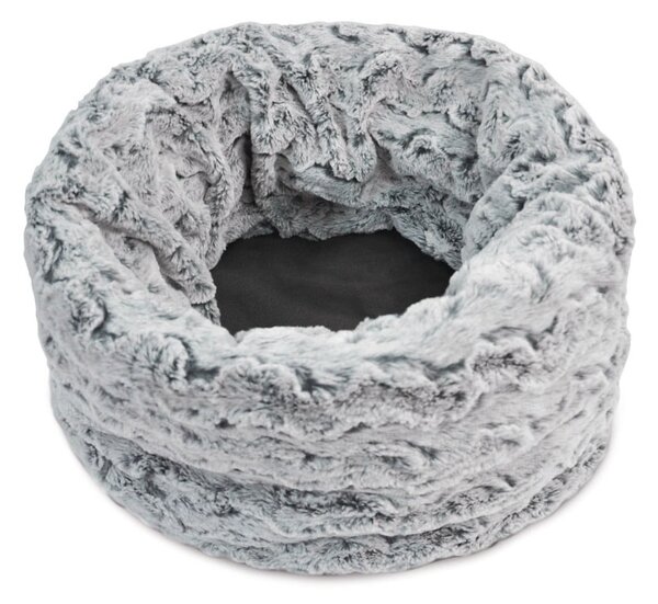 Сиво легло за домашни любимци за всички любимци ø 33 cm Snuggle Bed 3in1 Husky Grey S – P.L.A.Y