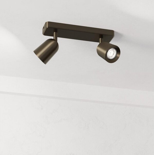 Eglo 901949 - Точково осветително тяло CAMALDOLI 2xGU10/10W/230V, бронзово
