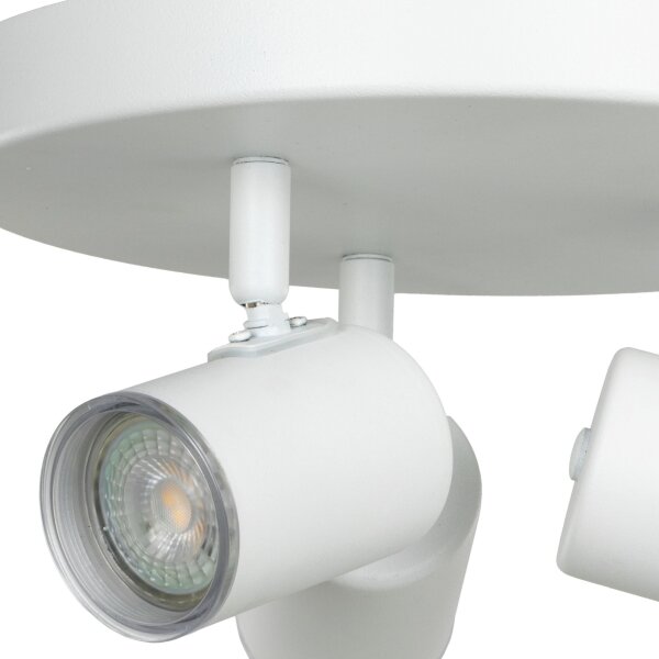 Eglo 901962 - Спот за баня CONSUMA 3×GU10/5W/230V IP44, бял