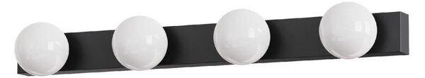 Brilagi - LED осветление за огледало за баня HOLLYWOOD 4xLED/3W/230V IP44 черно