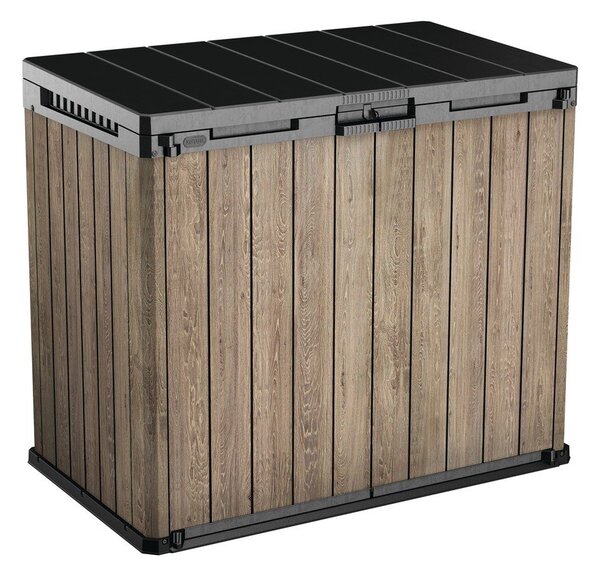 Кафява пластмасова градинска кутия за съхранение Deco – Keter