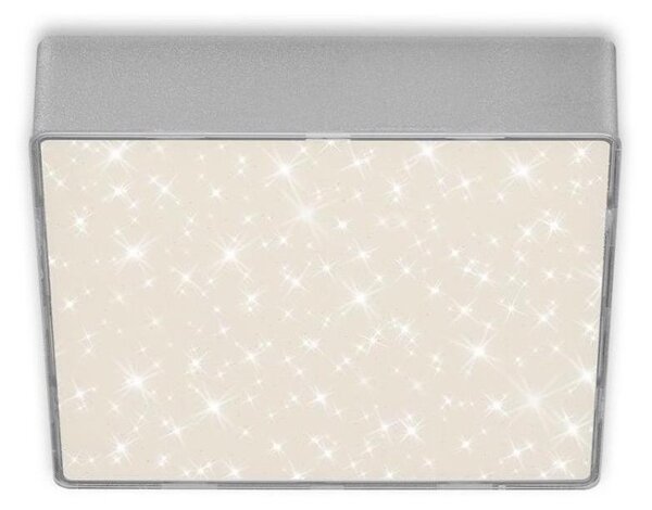 Briloner 7076-414 -LED Плафониера STAR SKY LED/11W/230V 15x15 см сребрист