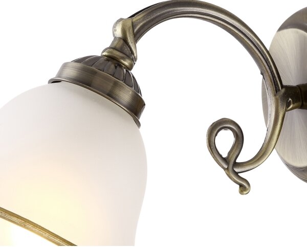 Globo 60208W - Аплик ODIN 1xE27/60W/230V