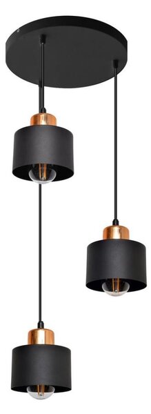 Полилей на въже EDISON 3xE27/15W/230V