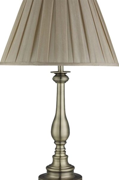 Searchlight EU4023AB - Настолна лампа FLEMISH 1xE27/60W/230V