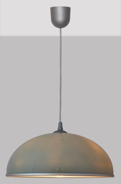 Висящ полилей CIRCLE 1xE27/15W/230V сив