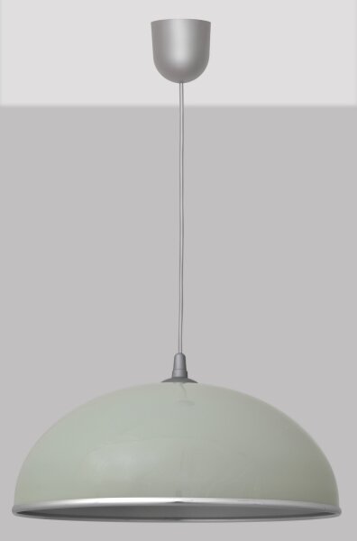 Висящ полилей CIRCLE 1xE27/15W/230V сив