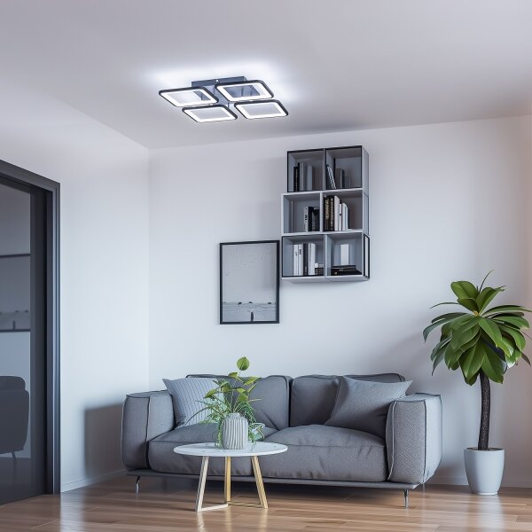 Brilagi - LED Димируем полилей за повърхностен монтаж SQUARED LED/85W/230V 3000-6500K + д.у