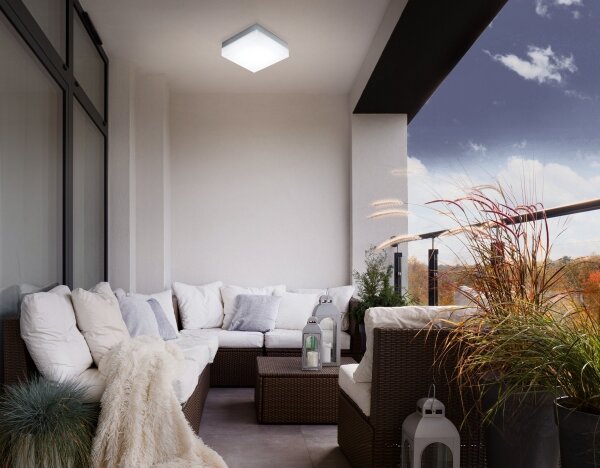 Eglo 94871 - Екстериорна лампа за таван SONELLA LED/8,2W/230V IP44