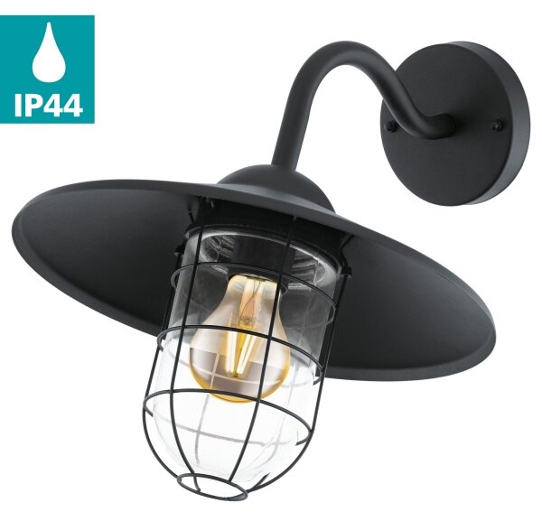 Eglo 94792 - Екстериорна лампа MELGOA 1xE27/60W/230V IP44