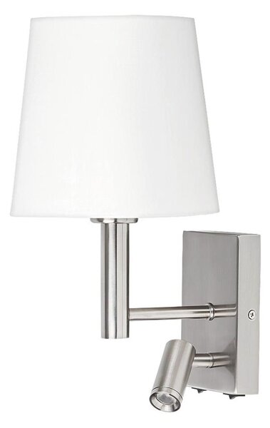 Rabalux 6539 - LED стенен HARVEY E27/40W + LED/3W осветително тяло