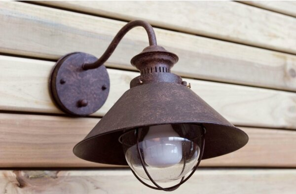 FARO 71110 - Екстериорна Стенна лампа NAUTICA 1xE27/11W/230V