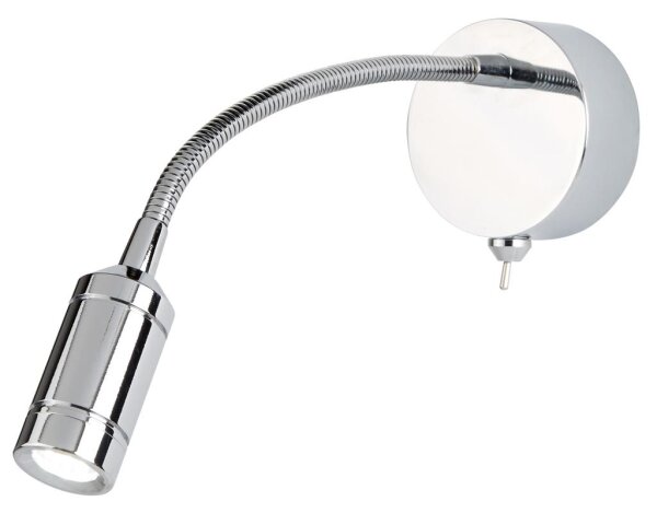 Searchlight 2256CC - LED Гъвкав малка лампа ADJU LED/1W/230V