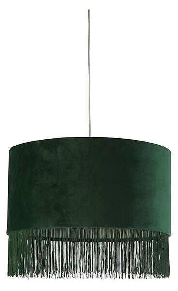 Searchlight 700742CW - Висящ полилей PENDA 1xE27/10W/230V зелен