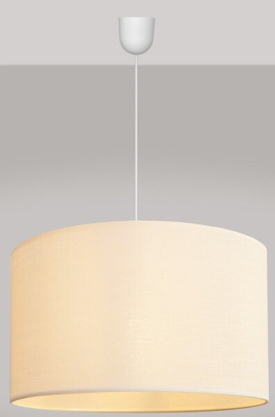 Висящ полилей ALBA 1xE27/15W/230V Ø 45 cм бежов