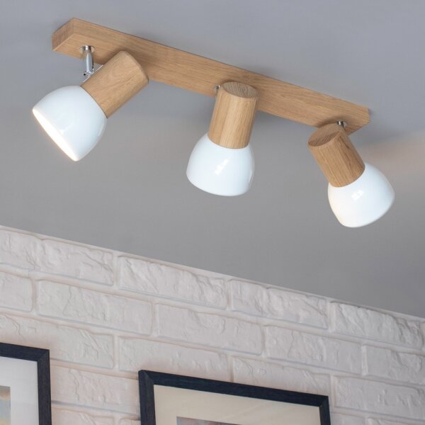Spot-Light 2224374 - Точково осветително тяло SVENDA 3xE27/60W/230V