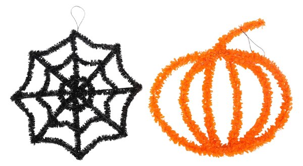 Sinsay - Стенна декорация с хелоуински мотив 2 pack - многоцветен