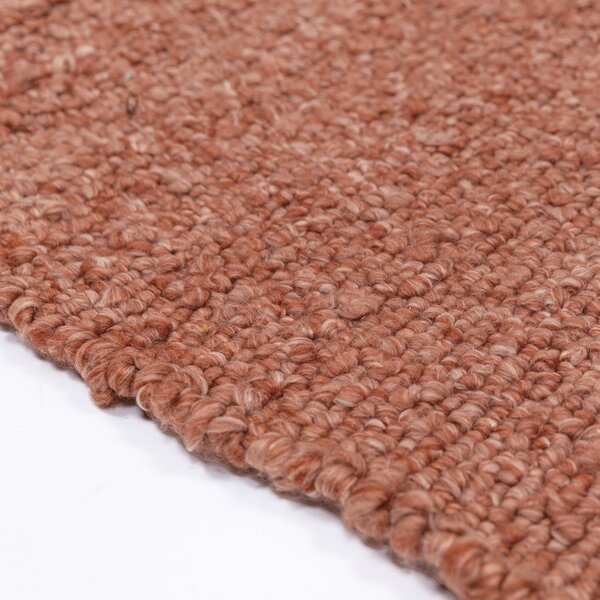 Теракотен ръчно изработен килим 120x170 cm Finley – Flair Rugs