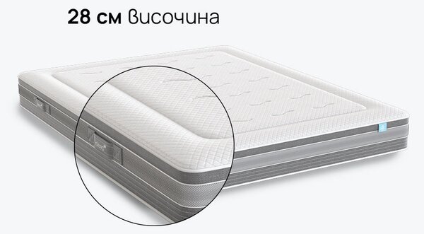 Матрак Ice Hybrid от isleep 28 см