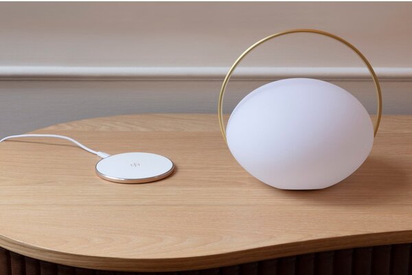 LED настолно/преносимо външно осветително тяло с USB ø 19,5 cm Orbit – UMAGE