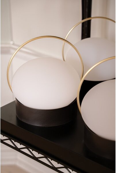 LED настолно/преносимо външно осветително тяло с USB ø 19,5 cm Orbit – UMAGE