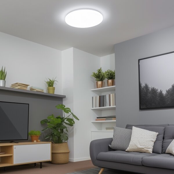 Brilagi - Смарт димируемо таванно осветително тяло LED/24W/230V, диаметър 38 см, Wi-Fi (Tuya) + дистанционно управление