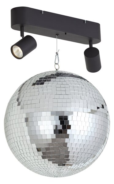 Ретро висяща лампа Диско топка с LED 2-светлинна с дистанционно управление - Discoball