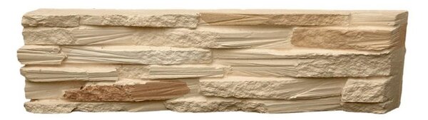 Права гипсова плочка "Прага 20" - 315 х 90 х 25 mm, 0.33 m² в пакет