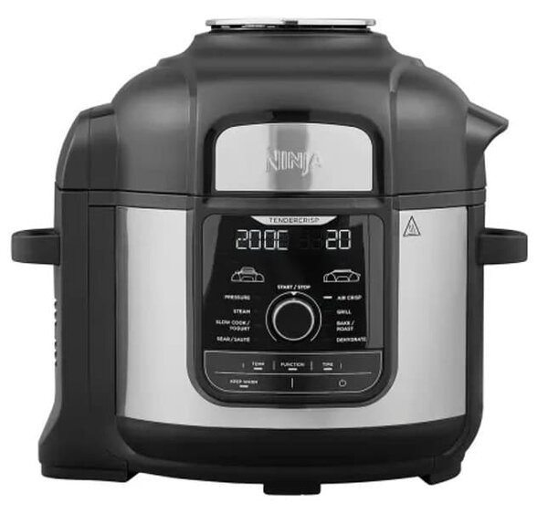 Мултифункционален уред за готвене Ninja Foodi MAX 9 in 1, 7.5l вместимост, 9 програми за готвене, 1760W, 2 кошници, незалепващо покритие, черен