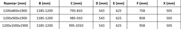 Mexen Omega плъзгаща се душ кабина 120 x 70 см, прозрачна, хром + поддушово