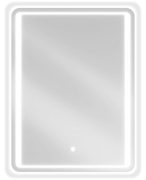 Mexen Zusa огледало за баня с подсветка 60 x 80 см, LED 6000K, против замъгляване - 9808-060-080-611-00