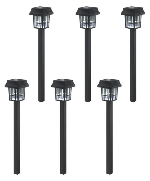 Aigostar - Соларна LED лампа LED/2V 6500K IP44 40 mAh черна