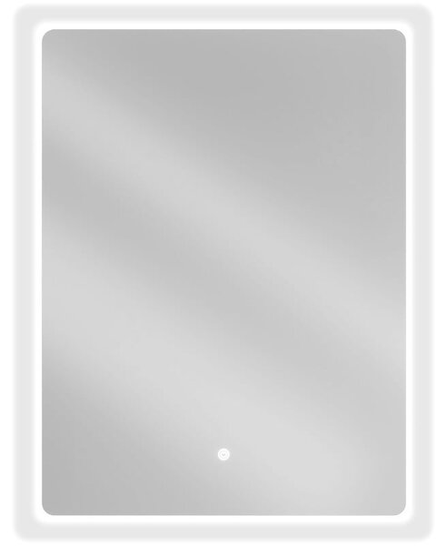 Mexen Sun осветено огледало за баня 60 x 80 см, LED 6000K, анти-пара - 9807-060-080-611-00