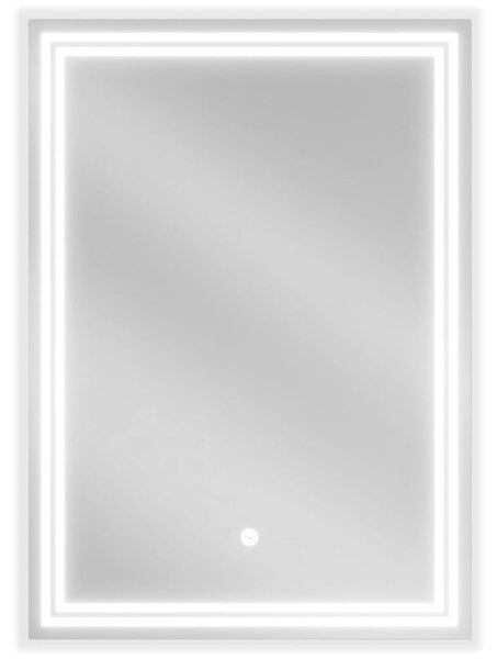 Mexen Taco огледало за баня с подсветка 50 x 70 см, LED 6000K, анти-пара - 9805-050-070-611-00