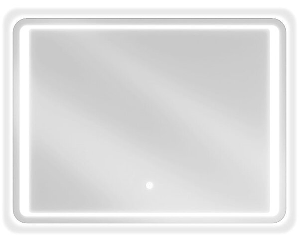 Mexen Zusa осветено огледало за баня 80 x 60 см, LED 6000K, анти-пара - 9808-080-060-611-00