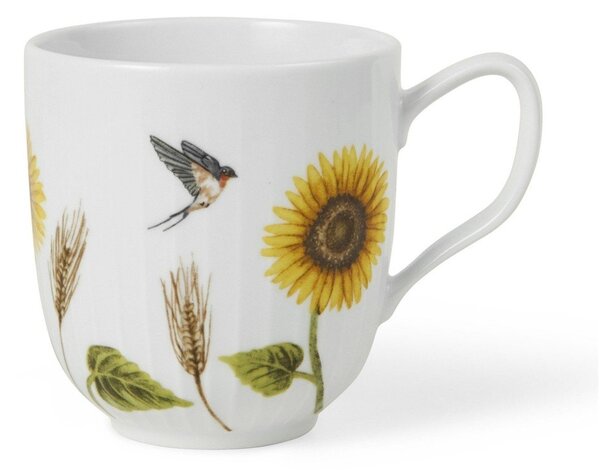 Бяла порцеланова чаша 330 ml Hammershøi Summer – Kähler Design