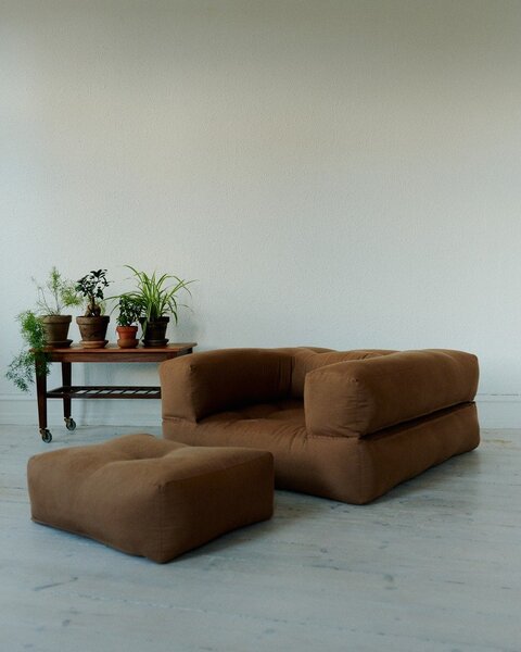 Променливо кресло Olive Green Cube - Karup Design