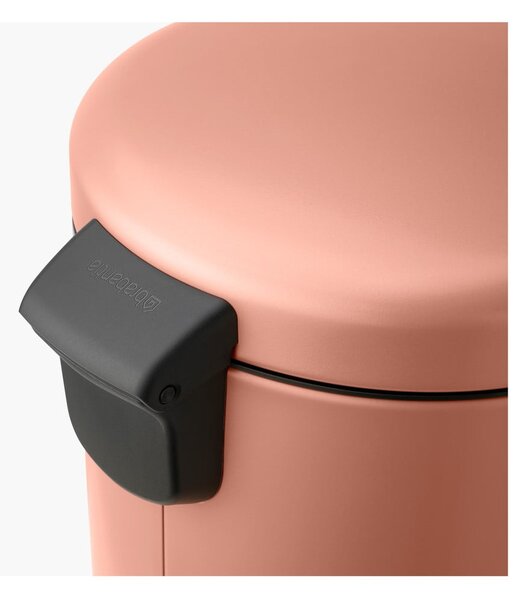 Стоманено кошче за боклук с педал в цвят сьомга 30 l NewIcon – Brabantia