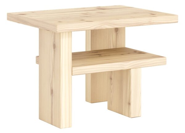 Странична масичка от масивен бор 34x45 cm Japan – Karup Design