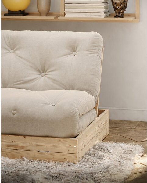 Светлокафяв разтегателен диван 145 cm Flip – Karup Design