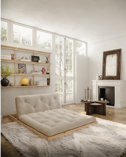 Светлокафяв разтегателен диван 145 cm Flip – Karup Design